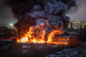 M5 Motorway Vehicle Fire Prompts Major Emergency Response as Firefighters Battle Blaze in England